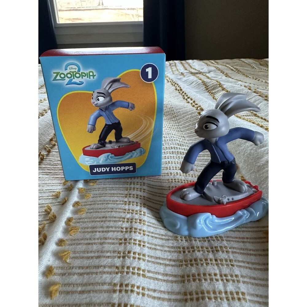 2025 McDonald’s Disney Zootopia 2 Happy Meal Toy #1 Judy Hopps